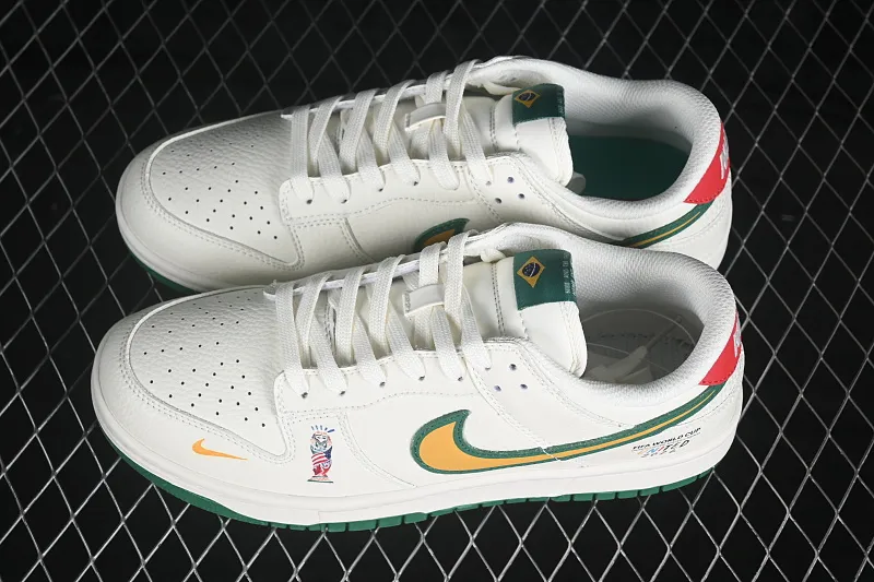 All categories Nk SB Dunk Series Nk SB Dunk Low High-end customized low-top sneakers Nike SB Dunk Low World Cup theme high-end customized low-top casual sneakers NH0601-495